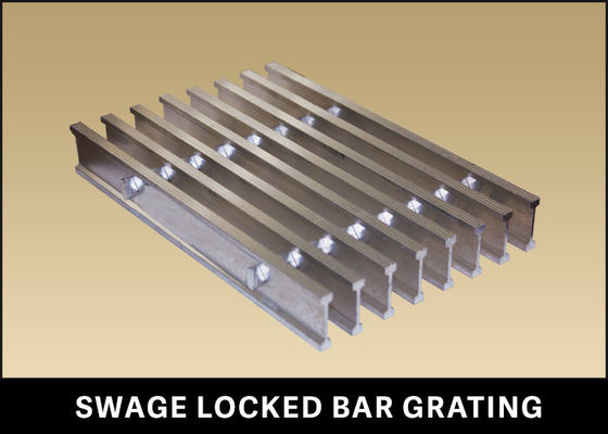 Stal węglowa Q235 Zinc Metal Grid Flooring, HDP ocynkowana stalowa krata o dużej wytrzymałości